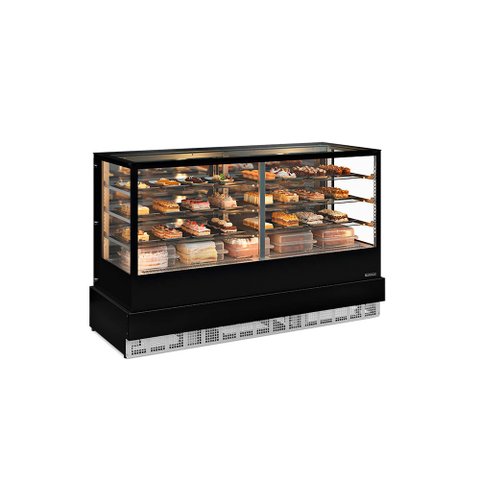 Vitrine Refrigerada Dupla função Goumert GGER- 200 PR com vidros duplos Low-E e Led Perimetral