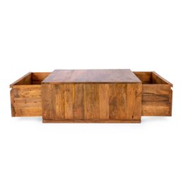 Mesa de Centro - Modelo Hebrom - Cor Madeira - 5