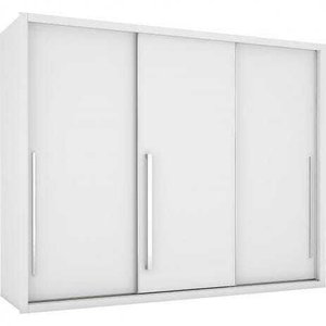 Guarda-roupa Casal Toulon 3 Portas 6 Gavetas - Branco
