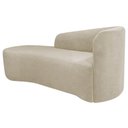Ver imagem 4 de Kit Sofá Curvo França 160cm L.e e Poltrona Luiza Max Conforto, Elegância e Design Moderno Linho