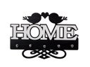 Ver imagem 1 de Porta Chaves Home Passaros Preto