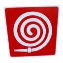 Ver imagem 1 de Placa de Sinalização Abrido de Mangueira 20x20 Cm Hidrante