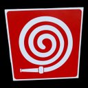 Ver imagem 2 de Placa de Sinalização Abrido de Mangueira 20x20 Cm Hidrante