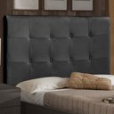 Ver imagem 2 de Cabeceira Cama Box Casal King Luna 193cm Corano Preto - Abmaza
