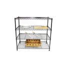 Ver imagem 1 de Estante Aramada Click de Aço com 4 Prateleiras para Cozinha Preta