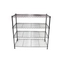 Ver imagem 2 de Estante Aramada Click de Aço com 4 Prateleiras para Cozinha Preta