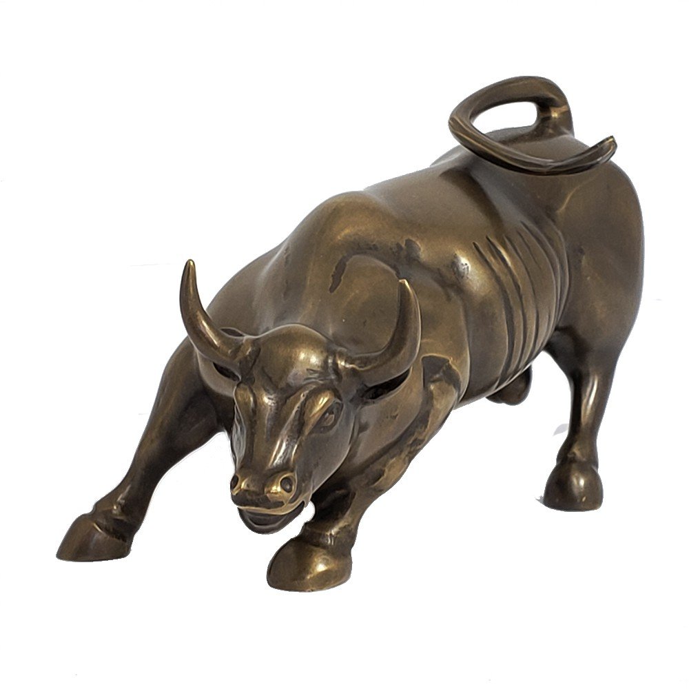 Touro de Wall Street Bronze EstudioDelfos - 2