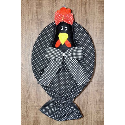 Puxa Saco - Galinha Preta Arte & Tear