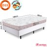 Cama Box Solteiro Infantil Colchão de Espuma Selada Antialérgico 88x188x50cm BF Colchões - 2