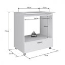 Ver imagem 3 de Balcão para Cooktop Até 5 Bocas e Micro-ondas Completa Móveis