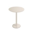 Ver imagem 1 de Mesa Lateral Alta Monopé de Laca 40 Cm - Off White