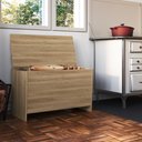 Ver imagem 5 de Baú Organizador de Madeira com Assento