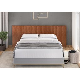 Cabeceira Cama Casal/queen/king Ripada Dj Móveis Alice Freijó - 1