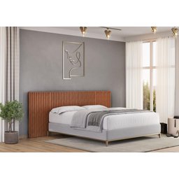 Cabeceira Cama Casal/queen/king Ripada Dj Móveis Alice Freijó - 2