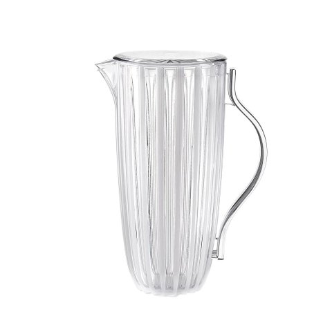 Jarra com Tampa em Bio Plástico Não Fóssil, 1,7 Lt 19,5 X 13 X H 27 Cm - Dolcevita - Perola - Guzzin