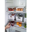 Ver imagem 2 de Organizadores de Geladeira Porta Ovos 18 Un Porta Legumes Frutas Verduras Clear Fresh ou
