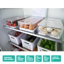 Ver imagem 5 de Organizadores de Geladeira Porta Ovos 18 Un Porta Legumes Frutas Verduras Clear Fresh ou