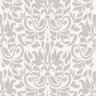 Papel de Parede Arabesco Cinza  ref 3430 Papel de Parede Bobinex Relevos Arabesco Cinza 3430 - 1