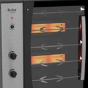 Ver imagem 5 de Forno Assador Rotativo a Gás 5 Espetos Top Chef Gourmet Preto - Venax