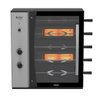 Forno Assador Rotativo a Gás 5 Espetos Top Chef Gourmet Preto - Venax - 2