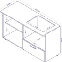 Ver imagem 3 de Balcão para Cooktop e Micro-ondas Completa Móveis