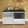 Balcão para Cooktop e Micro-ondas Completa Móveis - 4