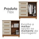 Ver imagem 4 de Cômoda 2 Portas 4 Gavetas com Sapateira Titan