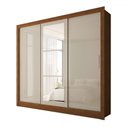 Ver imagem 3 de Guarda-roupa Casal Sophia 3 Portas 3 Gavetas com Espelho - Pm