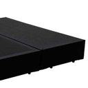 Ver imagem 2 de Base Box Casal Bipartido Sintético Preto 40x138x188