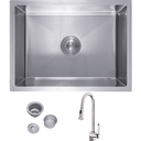 Ver imagem 1 de Kit Cuba Gourmet Retangular e Misturador Monocomando Mangiare Docol