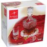 Bormioli Rocco Dedalo Garrafa/copos Licor 780ml/85ml Vidro Transp 7pç Lapidado - 3