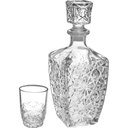 Ver imagem 1 de Bormioli Rocco Dedalo Garrafa/copos Licor 780ml/85ml Vidro Transp 7pç Lapidado