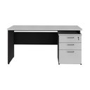 Ver imagem 6 de Escrivaninha Mesa Escritório 150cm 3 Gavetas Flex Multimóveis CR25316