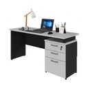 Ver imagem 2 de Escrivaninha Mesa Escritório 150cm 3 Gavetas Flex Multimóveis CR25316