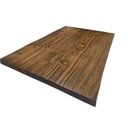 Ver imagem 1 de Kit 2 Unidades Tampo Rústico Envelhecido 90cmx100cmx4,5cm Madeira do Brasil