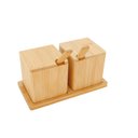 Ver imagem 1 de Jogo Porta Condimentos Bambu 17 Cm Mimo Bm22383