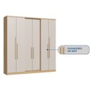 Ver imagem 5 de Guarda-Roupa 6 Portas 2 Gavetas Sonata New
