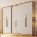 Ver imagem 1 de Guarda-Roupa 6 Portas 2 Gavetas Sonata New