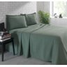 Kit Colcha Casal Piquet Liso Verde Dohler - 1