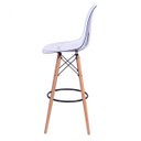 Ver imagem 3 de Banqueta Policarbonato Base Madeira Eiffel Or Design