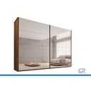 Ver imagem 2 de Guarda Roupa Casal 2PORTAS 2ESP 4GV Samara Castanhoof Europa