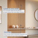 Ver imagem 7 de Kit 2 Placas de Painel Ripado Tóquio 250cm x 58cm x 3,3mm (Rende 2,9m²) Ecorevest Marrom/Itapuã