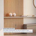 Ver imagem 6 de Kit 2 Placas de Painel Ripado Tóquio 250cm x 58cm x 3,3mm (Rende 2,9m²) Ecorevest Marrom/Itapuã