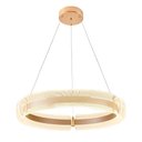 Ver imagem 1 de Lustre Pendente Nordecor Dalen 2960 80cm Ouro Brilho Bivolt