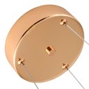 Ver imagem 5 de Lustre Pendente Nordecor Dalen 2960 80cm Ouro Brilho Bivolt
