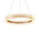Ver imagem 4 de Lustre Pendente Nordecor Dalen 2960 80cm Ouro Brilho Bivolt