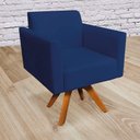 Ver imagem 2 de Kit 02 Poltronas Marisa Azul Marinho
