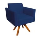 Ver imagem 7 de Kit 02 Poltronas Marisa Azul Marinho