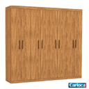 Ver imagem 1 de Guarda Roupa Rubi 8 Portas Cinamomo - Carioca Móveis