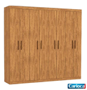 Ver imagem 1 de Guarda Roupa Rubi 8 Portas Cinamomo - Carioca Móveis